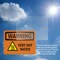Signmission Hot Surface Sign, 5 in H x 7 in W, Vinyl Decal, Very Hot Water With Symbol OS-2PACK-WS-D-57-L-12449 - alternate 6